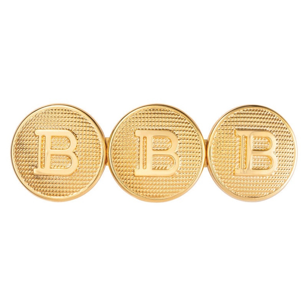 Balmain Limited Edition Golden Barrette SS22